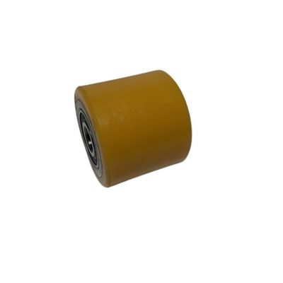 Manufacturing Plant 80*70mm 6204 Bearing PU Load Wheel For Linde Pallet Truck