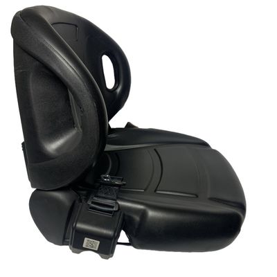 HELI Forklift Parts Universal Forklift Seat with Steel Armrest and Fold Down Backrest