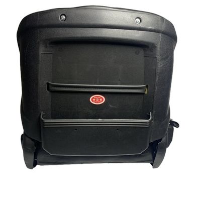 HELI Forklift Parts Universal Forklift Seat with Steel Armrest and Fold Down Backrest