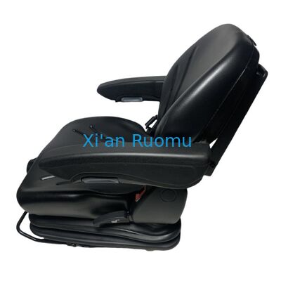 Universal Forklift Seat with Integrated Steel Armrest Fold Down Backrest and Long Working Life