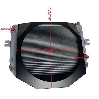 Aluminum Hydraulic Radiator for HELI CPCD30 Forklift with Long Working Life