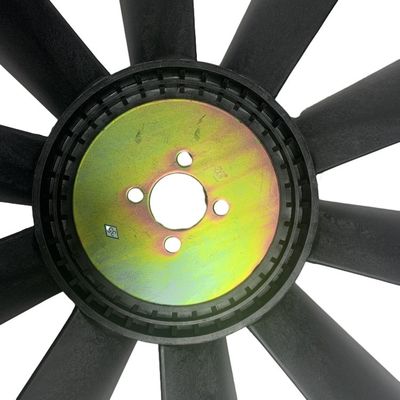 YUCHAI piezas de montacargas 483-1308010 Cuchilla de ventilador de radiador de plástico negro con un peso de 2,6 kg