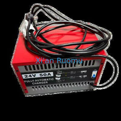 24V50A Smart Battery Charger with Smart Protection and Wide Compatibility for Forklifts and Heavy-Duty Vehicles