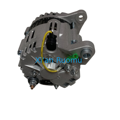 4JG2 Generator Alternator Assembly - 12V 70A Output, Direct Replacement for Isuzu 4JG2 Engine with High-Quality Alloy Housing