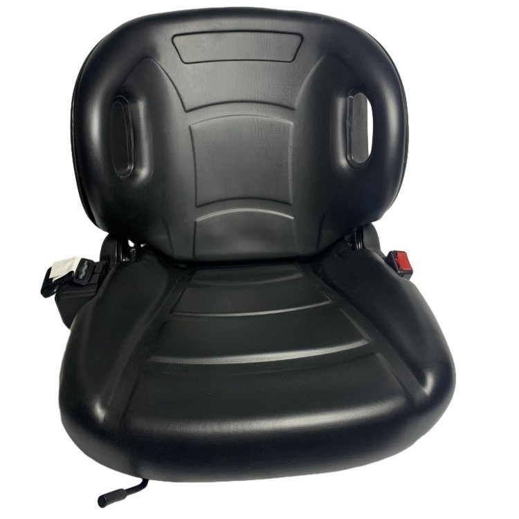 HELI Forklift Parts Universal Forklift Seat with Steel Armrest and Fold Down Backrest