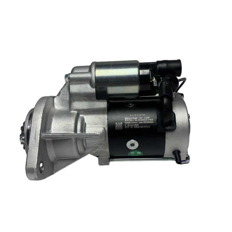 Starter motor QDJ1326 4D32XG31-51000 for XINCHAI 4D32ZG31 diesel engine made of steel