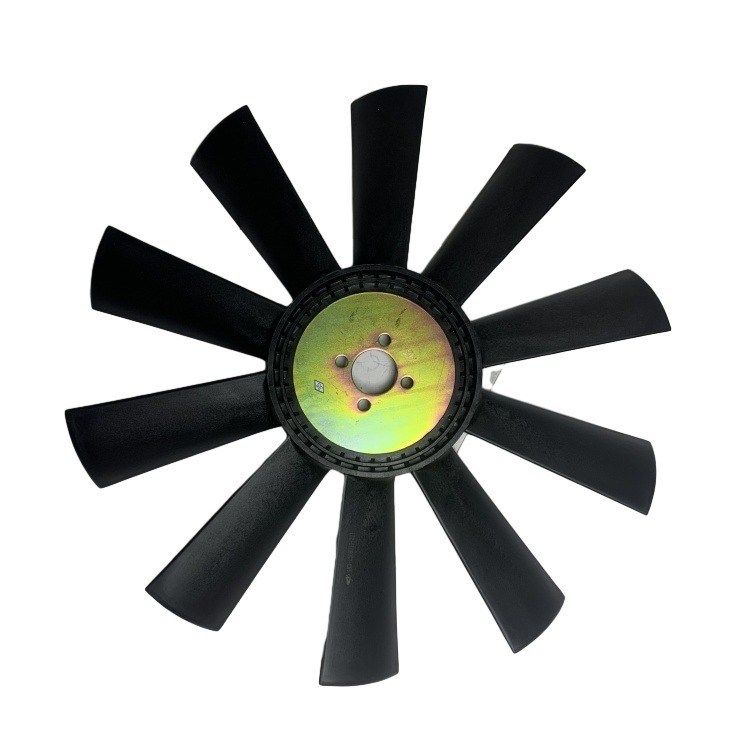 YUCHAI Original Quality Black Plastic Radiator Fan Blade with 2.6KG Weight for CPCD50-100 Forklift