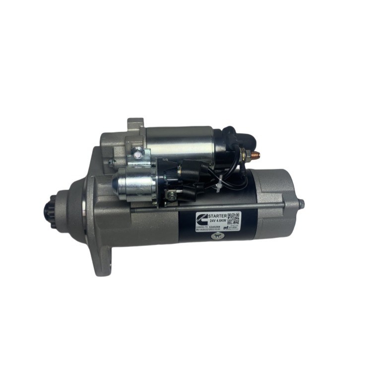24V/4.6KW Diesel Engine Starter Motor with Long Working Life and Steel Copper Material for Forklifts